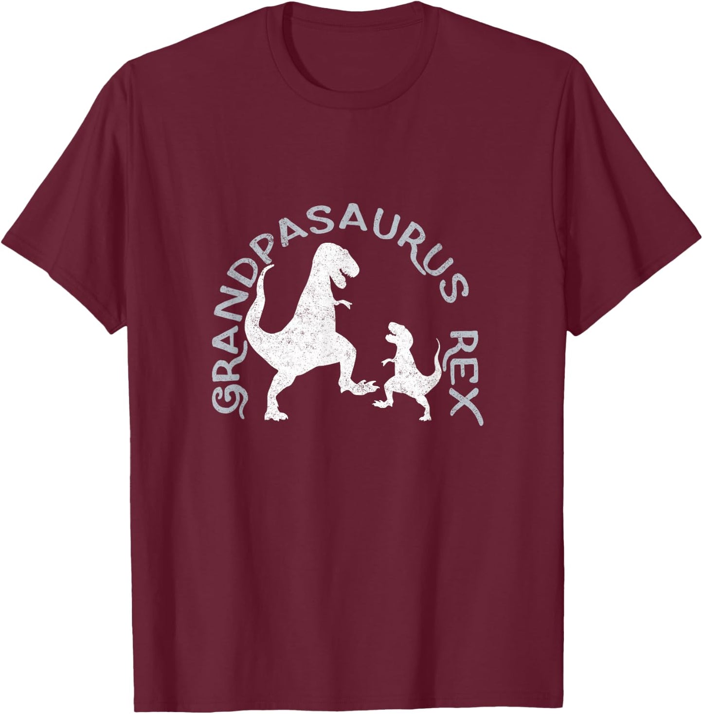 Grandpasaurus Rex Grandpa Saurus shirt T-Shirt - T-Shirt | Maroon