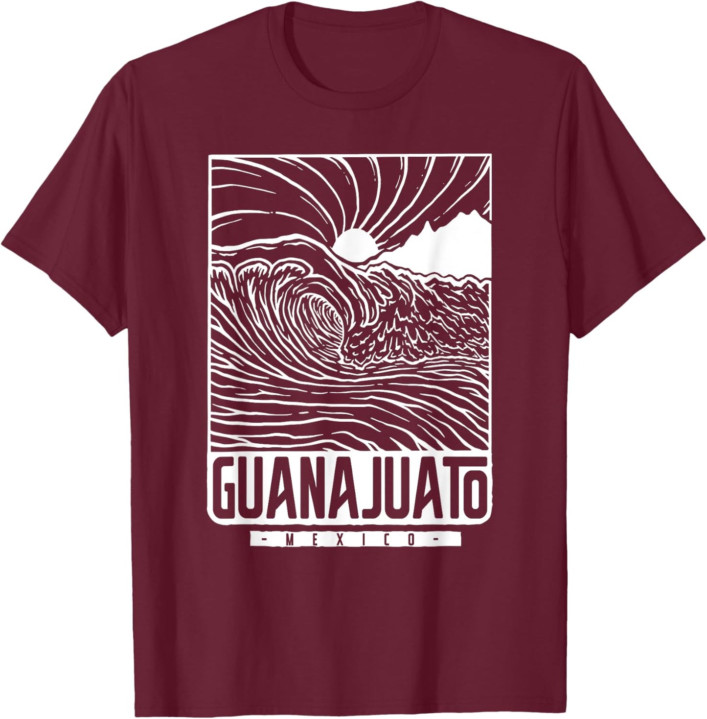 Guanajuato Mexico T-Shirt - T-Shirt | Maroon