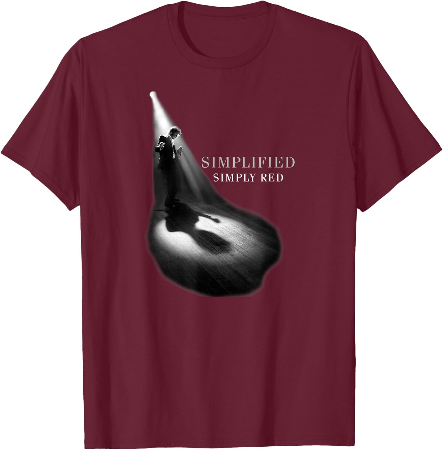 Simply Red "Simplified" T-Shirt - T-Shirt | Maroon