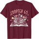 Chapter 65th Birthday Bookworm 65 Years Old For Book Loves T-Shirt - T-Shirt | Maroon