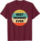 Best Nonno Ever T-Shirt - T-Shirt | Maroon