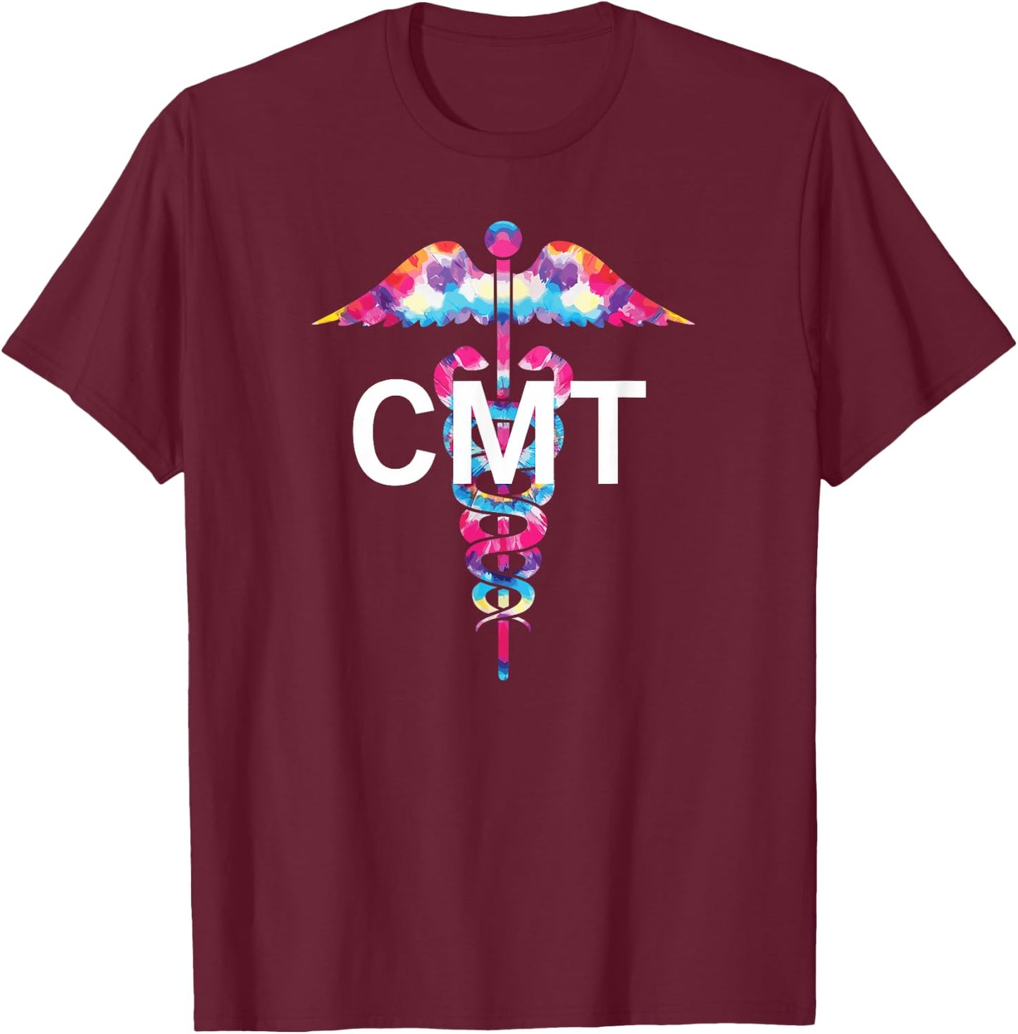 Certified Medication Technician CMT Medication Tech T-Shirt - T-Shirt | Maroon