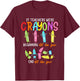 If Teachers Were Crayons Beginning Of The Year Funny Crayons Women Kids T-Shirt - T-Shirt | Maroon