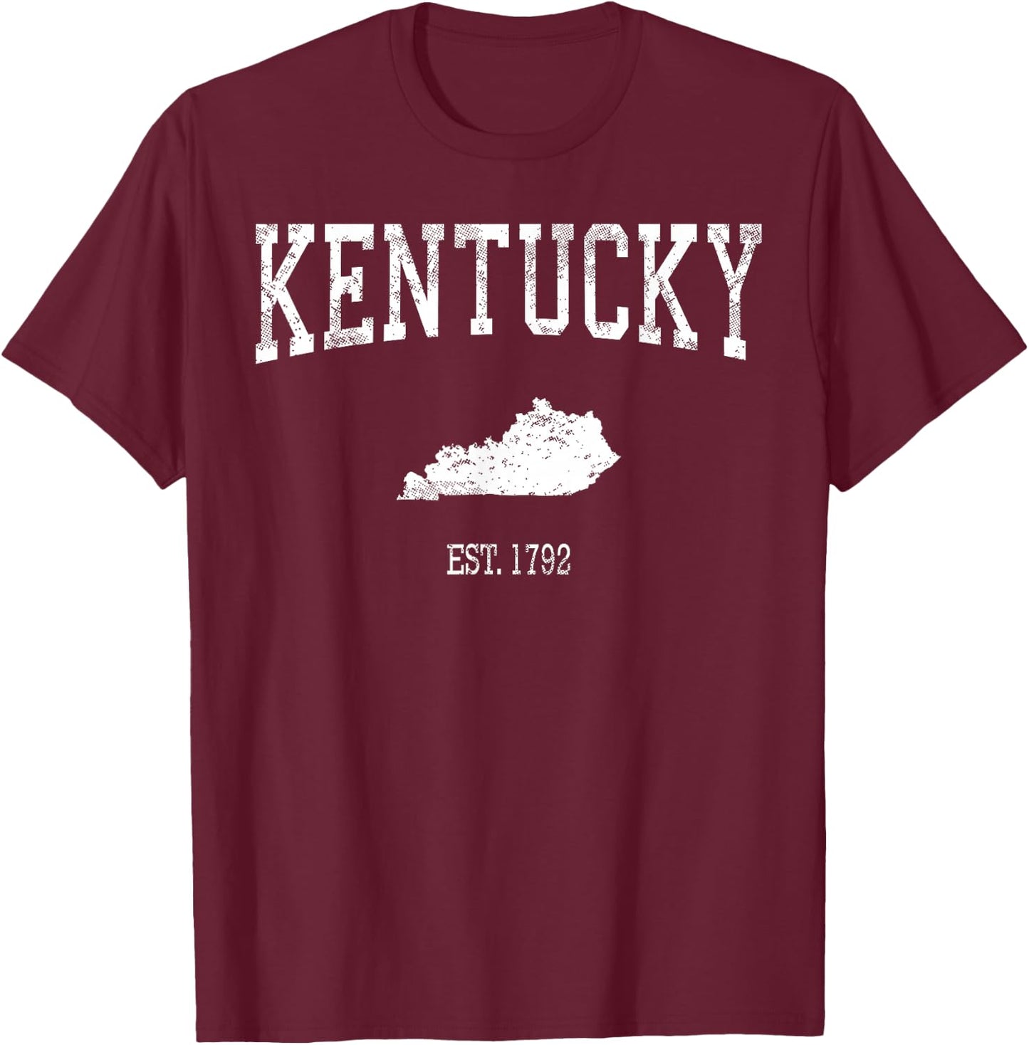 Kentucky Vintage Sports Design KY T-Shirt - T-Shirt | Maroon