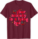 Your Anxiety Is A Lying Hoe Cute Mental Health T-Shirt - T-Shirt | Maroon