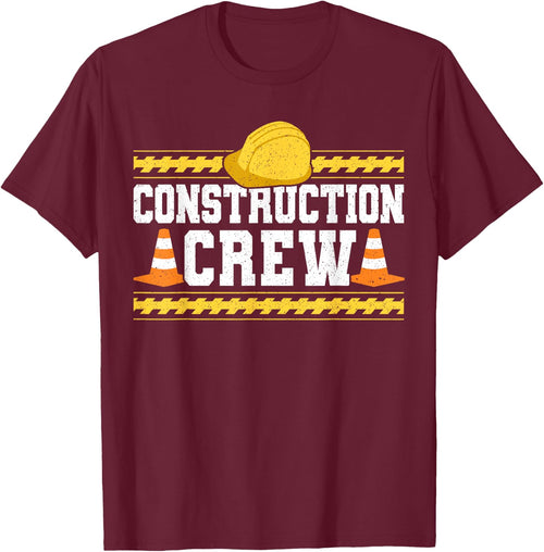 Construction Crew Highway Worker Birthday