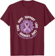 Gynecologic Cancer Awareness Hope Support Love Cure Courage T-Shirt - T-Shirt | Maroon