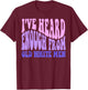 I've Heard Enough from Old White Men - Feminist Empowerment T-Shirt - T-Shirt | Maroon
