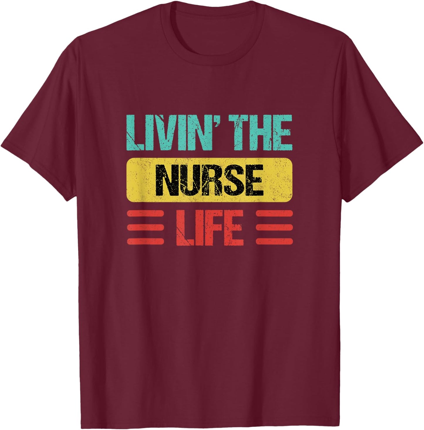 Nurse T-Shirt - T-Shirt | Maroon