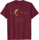 2026 Solar Eclipse Iceland 08 12 26 Total Eclipse Iceland T-Shirt - T-Shirt | Maroon