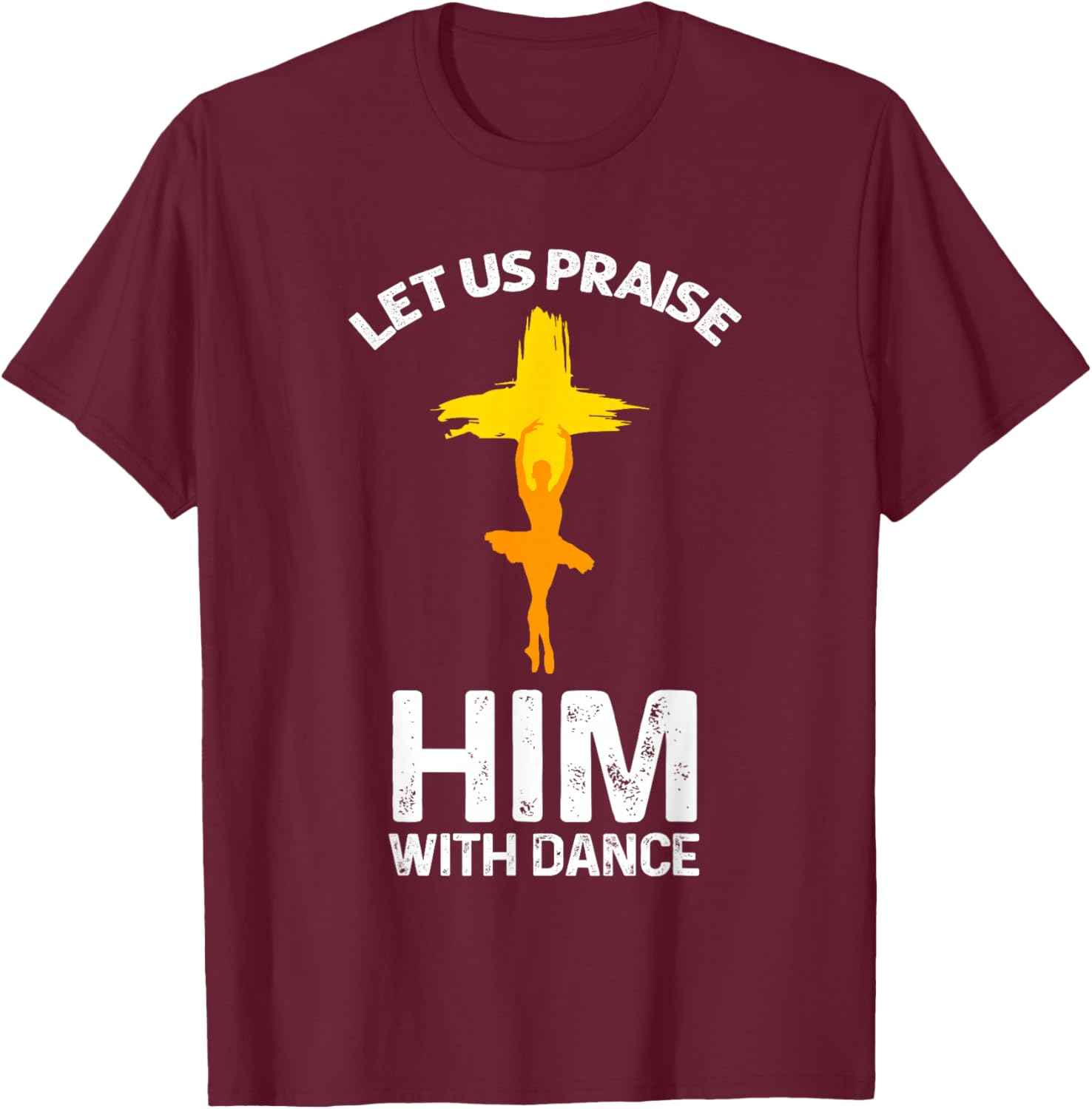 Dance Art For Girl Women Dance Lover Ballet Recital Dancer T-Shirt - T-Shirt | Maroon