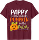 Pappy Of The Cutest Pumpkin In The Patch Halloween Pumpkins T-Shirt - T-Shirt | Maroon