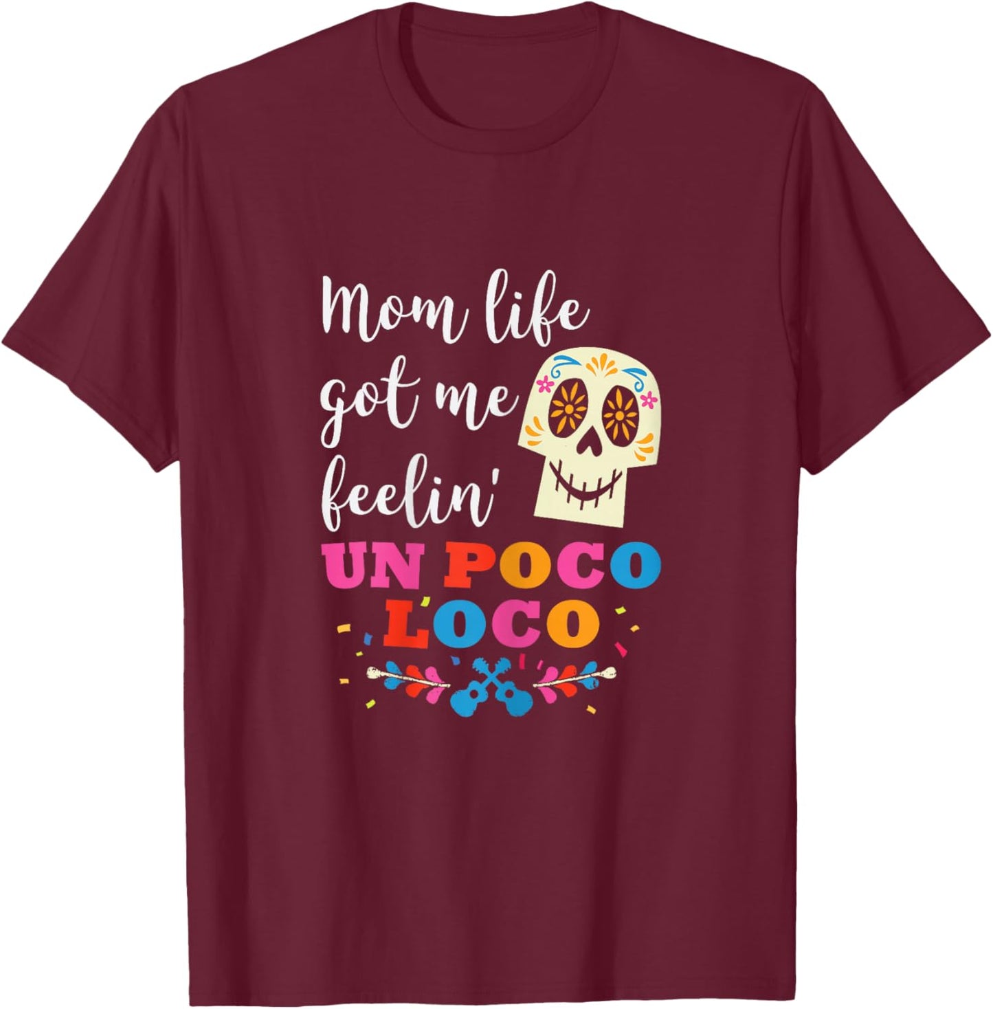 Funny Mom Life Awesome Women Birthday Gifts T-Shirt - T-Shirt | Maroon
