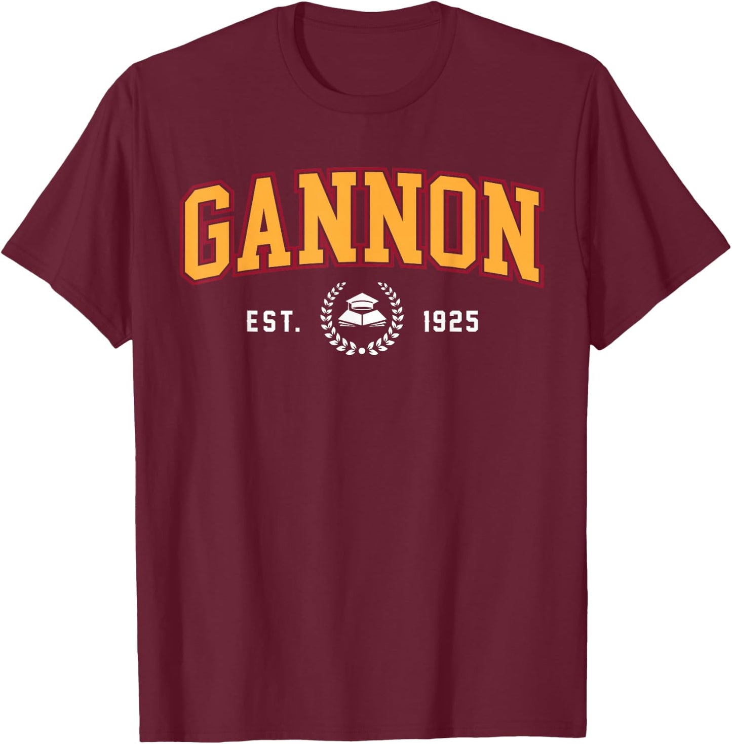 Gannon University Retro Men Women T-Shirt - T-Shirt | Maroon