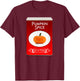 Pumpkin Spice Tin Girls Matching Halloween Costume T-Shirt - T-Shirt | Maroon