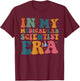 Groovy In My Medical Lab Scientist Era Funny Retro T-Shirt - T-Shirt | Maroon