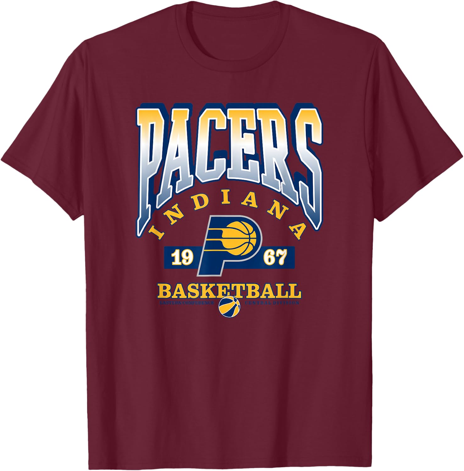 NBA Indiana Pacers Homecourt Advantage T-Shirt - T-Shirt | Maroon