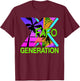 Funny Generation X Humor 60s 70s 80s FAFO Men Women Gen X T-Shirt - T-Shirt | Maroon