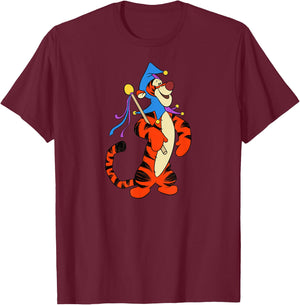 Winnie the Pooh - Tigger the Jester T-Shirt - T-Shirt | Maroon