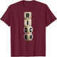 Risk Rich I will be Rich Earn Crypto T-Shirt - T-Shirt | Maroon