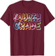 Fourth Grade Dream Team 4th Grade Teacher Back to School Men Women Girls Kids T-Shirt - T-Shirt | Maroon
