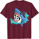 16 Shark Birthday Animal Themed Bday Party Celebration T-Shirt - T-Shirt | Maroon