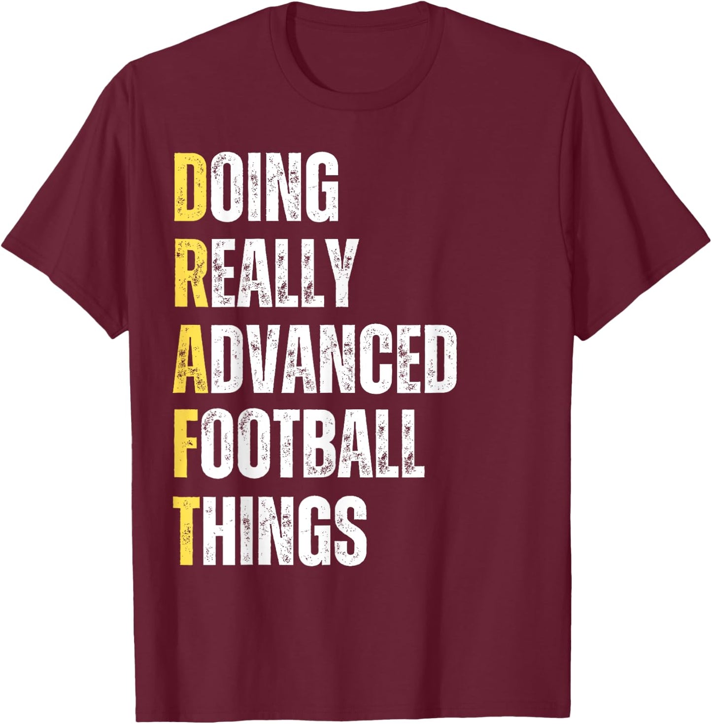 Draft Definition Funny Fantasy Football Draft Night Party T-Shirt - T-Shirt | Maroon