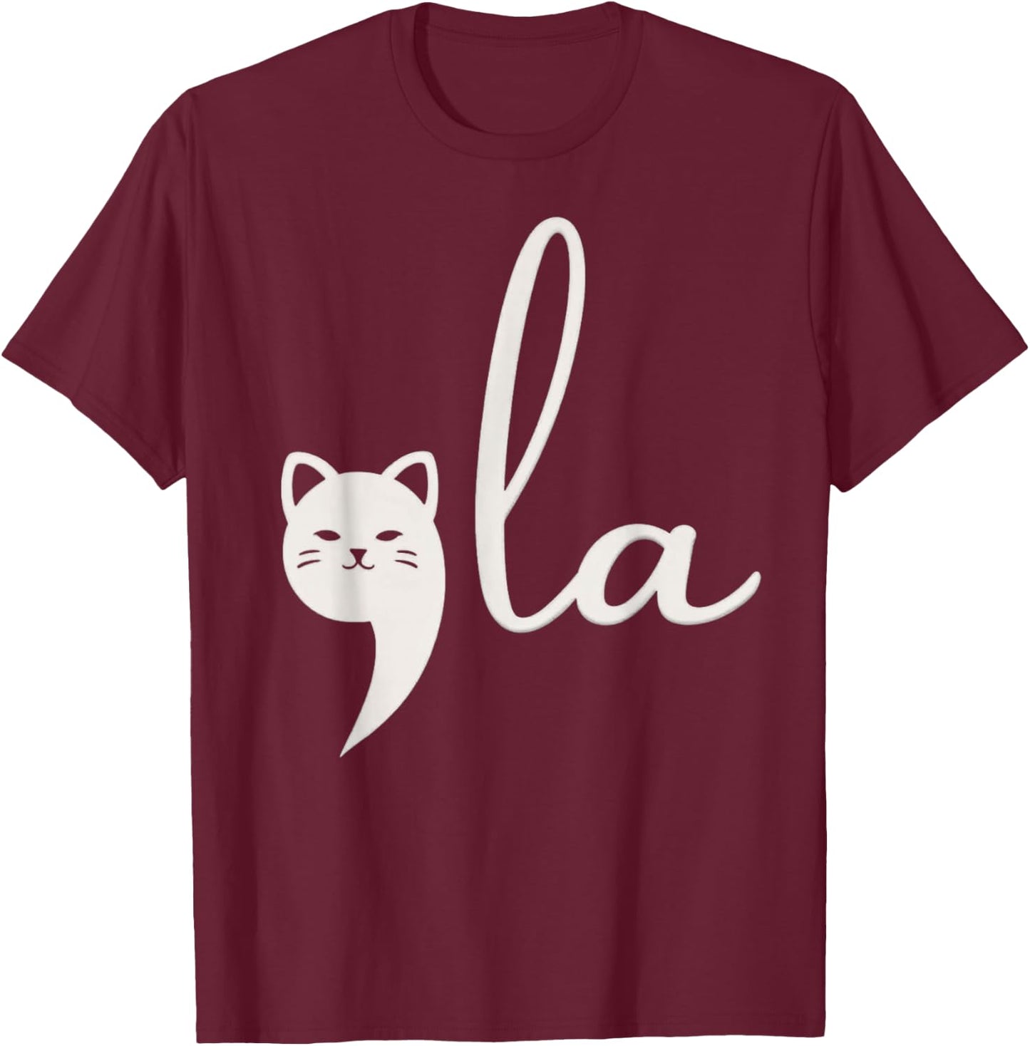 Kamala Harris Comma-La Cat Ladies for Harris T-Shirt - T-Shirt | Maroon