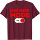 Funny Hip Hop Design Women 90s Hip Hop Dance Lovers T-Shirt - T-Shirt | Maroon