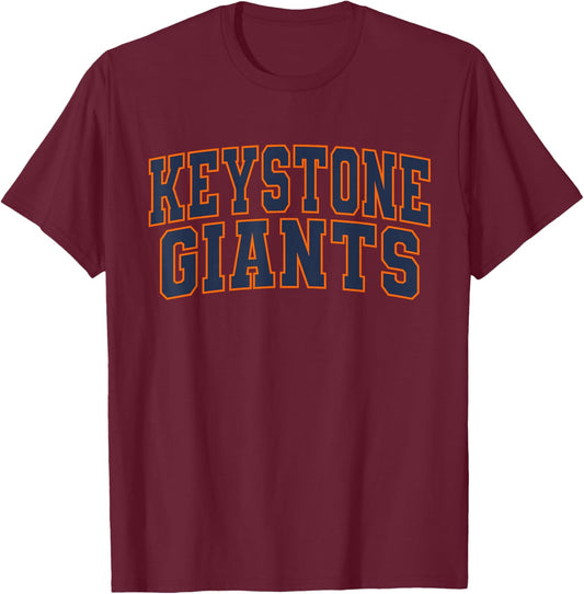 Keystone College Giants Apparel Sports Fan T-Shirt - T-Shirt | Maroon