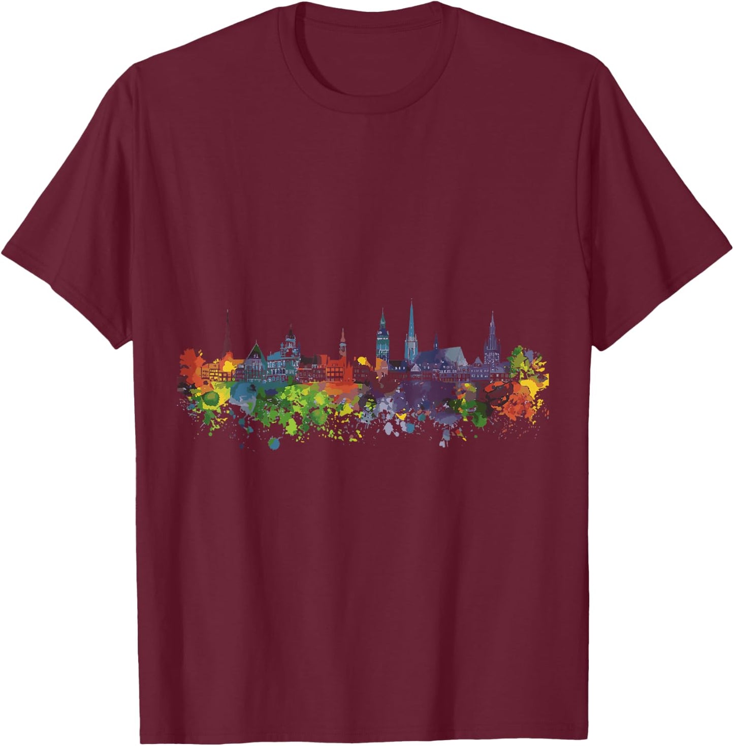 Coesfeld T-Shirt - T-Shirt | Maroon