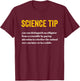 Crocodile Alligator Funny Science Tip alligator , Small, Black T-Shirt - T-Shirt | Maroon