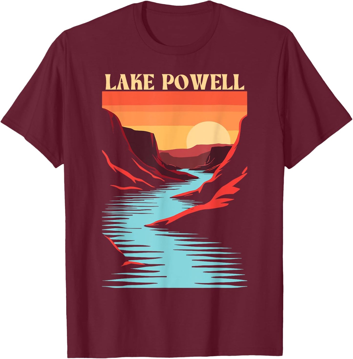 Lake Powell T-Shirt - T-Shirt | Maroon