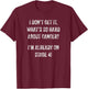 Stage 4 Fighting Terminal Cancer Funny Wear To Chemotherapy T-Shirt - T-Shirt | Maroon