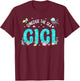 Under Sea Gigi Birthday Girl Boy Matching Family Party T-Shirt - T-Shirt | Maroon