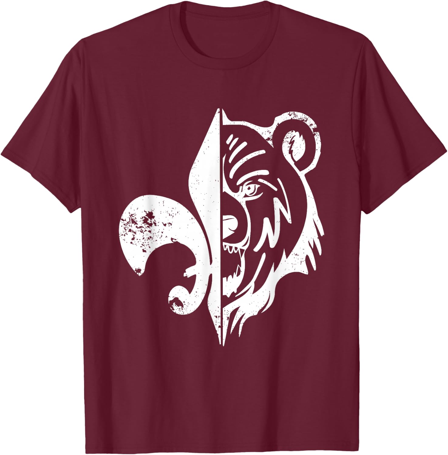Scout Bear for Scouts T-Shirt - T-Shirt | Maroon