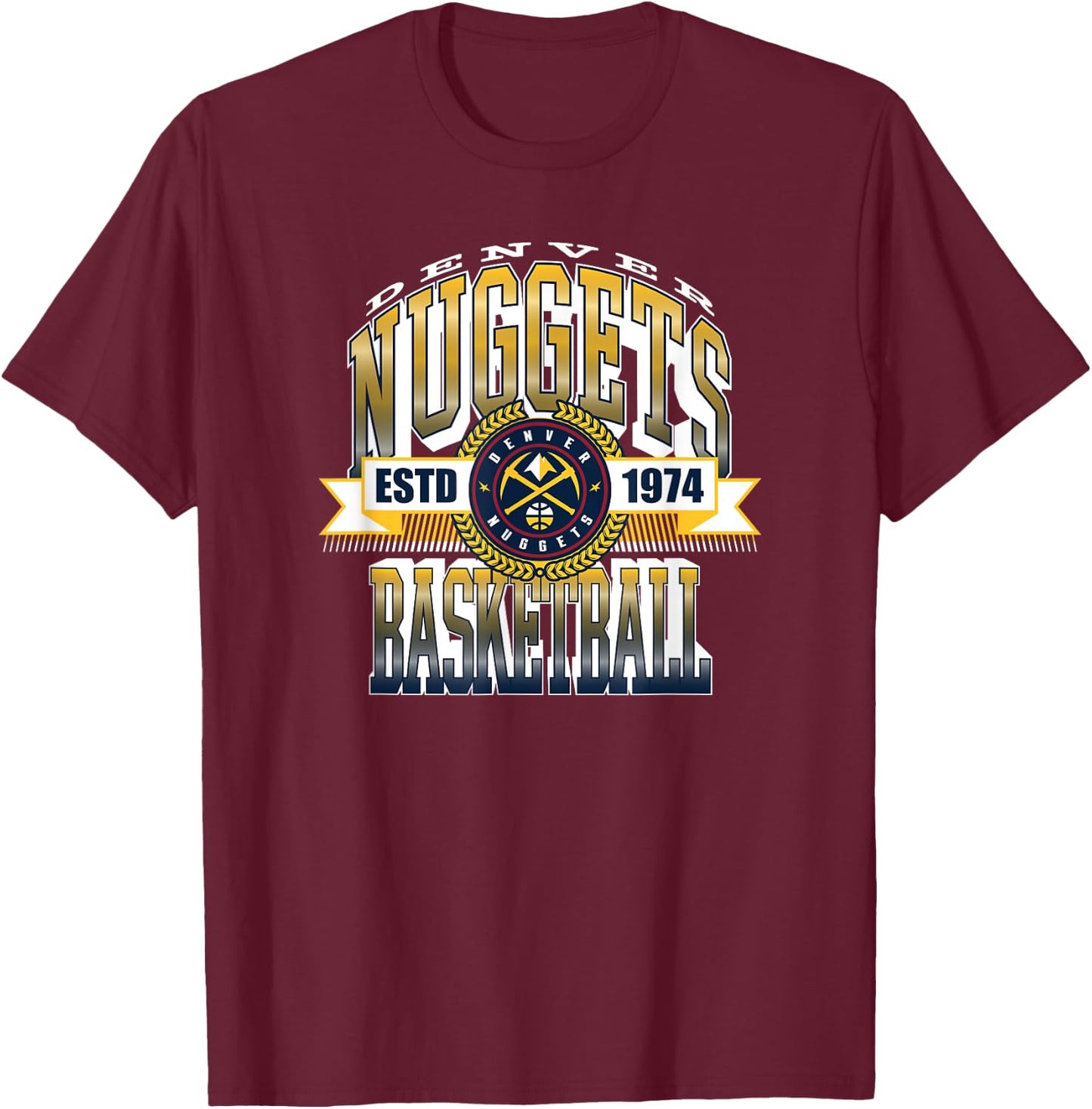 NBA Denver Nuggets Gametime T-Shirt - T-Shirt | Maroon
