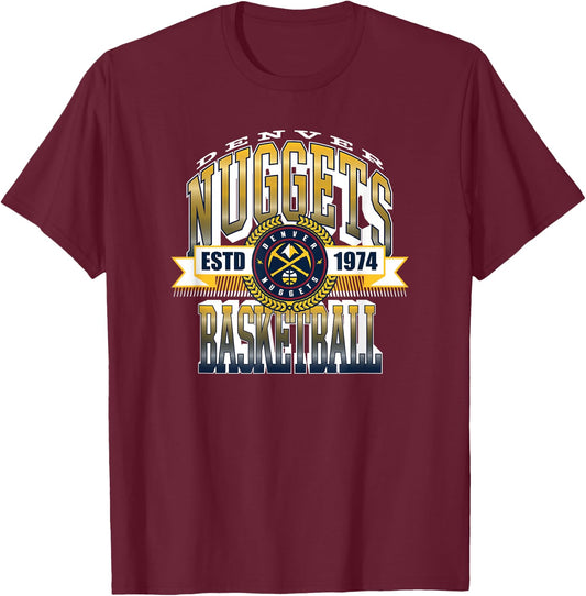 NBA Denver Nuggets Gametime T-Shirt - T-Shirt | Maroon