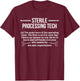 Sterile Processing Tech Definition SPD Tech T-Shirt - T-Shirt | Maroon