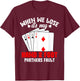 Hand & Foot Player Card Game Set Partner Hand and Foot T-Shirt - T-Shirt | Maroon