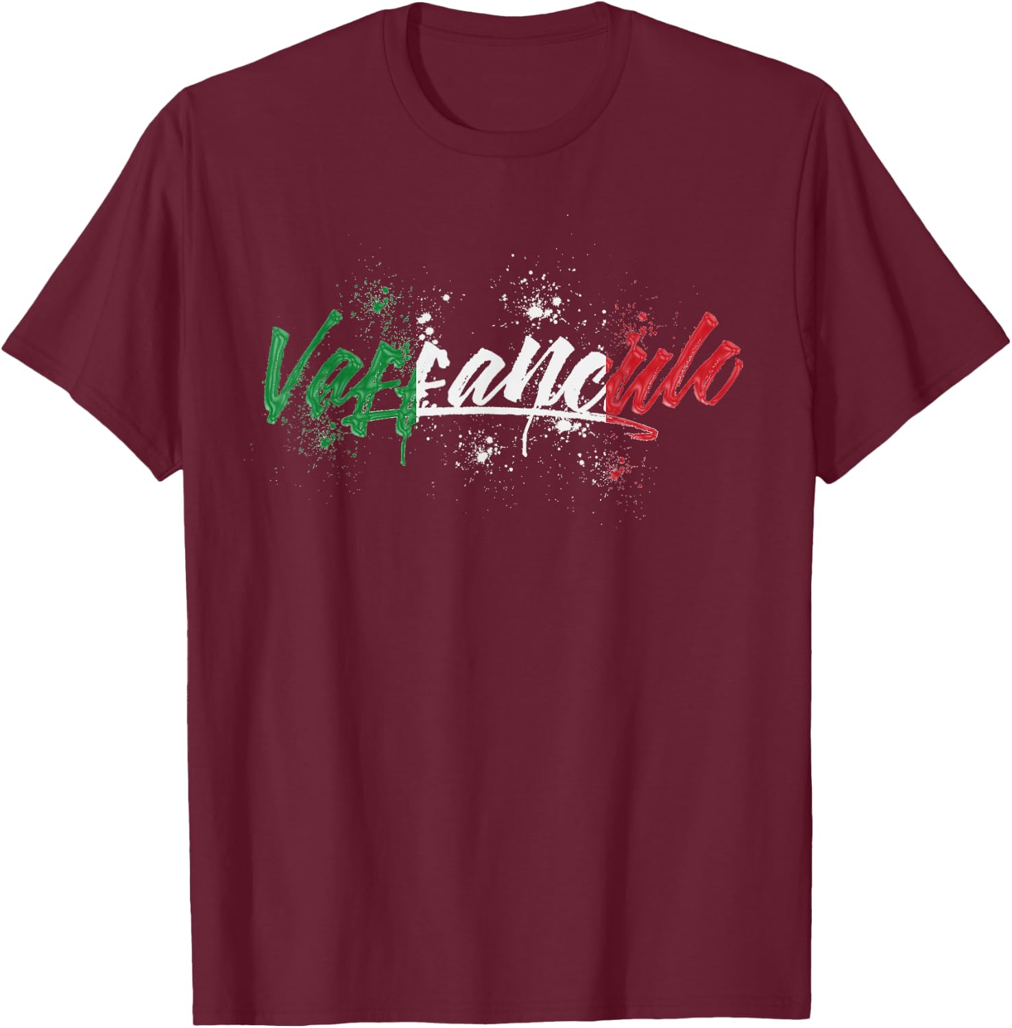 Vaffanculo Funny Italian Saying From Italy T-Shirt - T-Shirt | Maroon