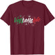 Vaffanculo Funny Italian Saying From Italy T-Shirt - T-Shirt | Maroon