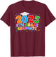 5th Fifth Grade Graduate 2025 Graduation Class Of 2025 Kids T-Shirt - T-Shirt | Maroon
