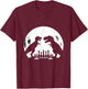 Funny Dinosaur T-Rex Chess Player Board Game - Chess T-Shirt - T-Shirt | Maroon
