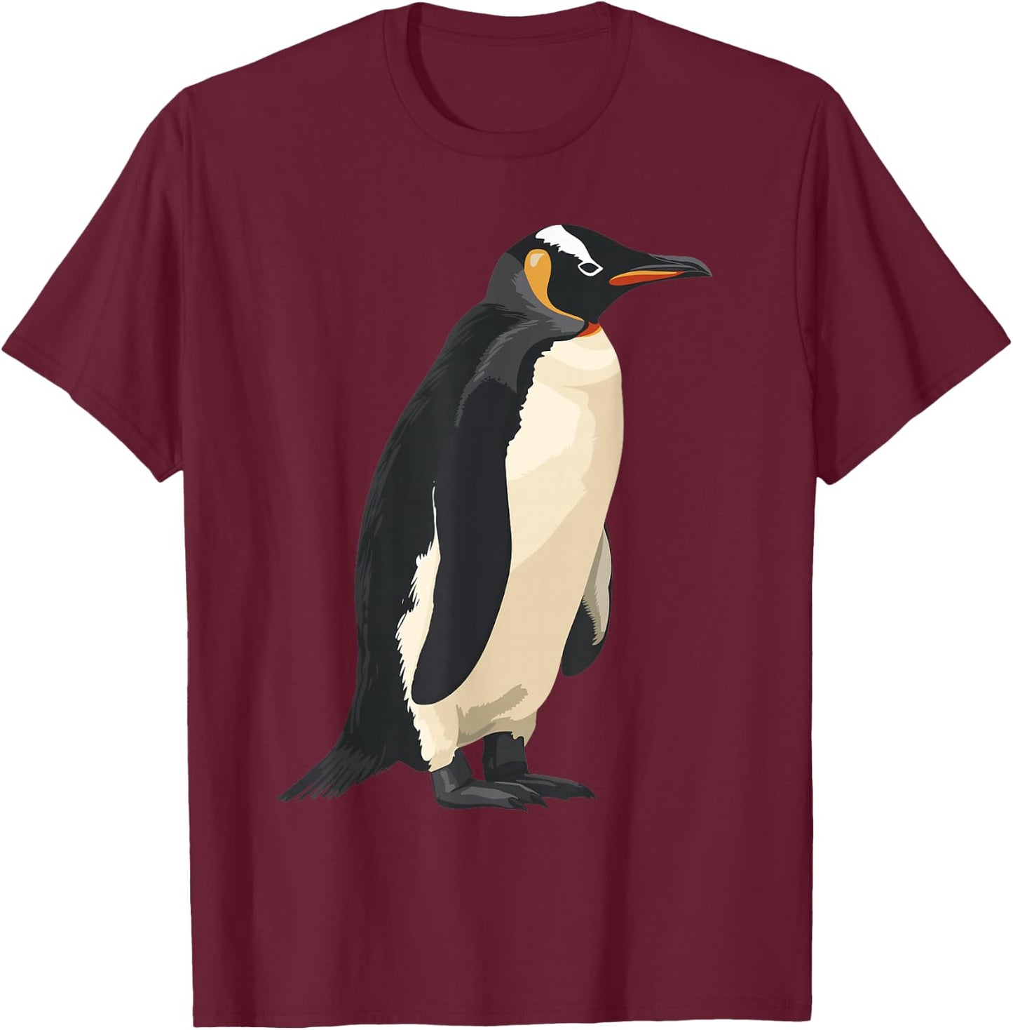 Penguin T-Shirt - T-Shirt | Maroon