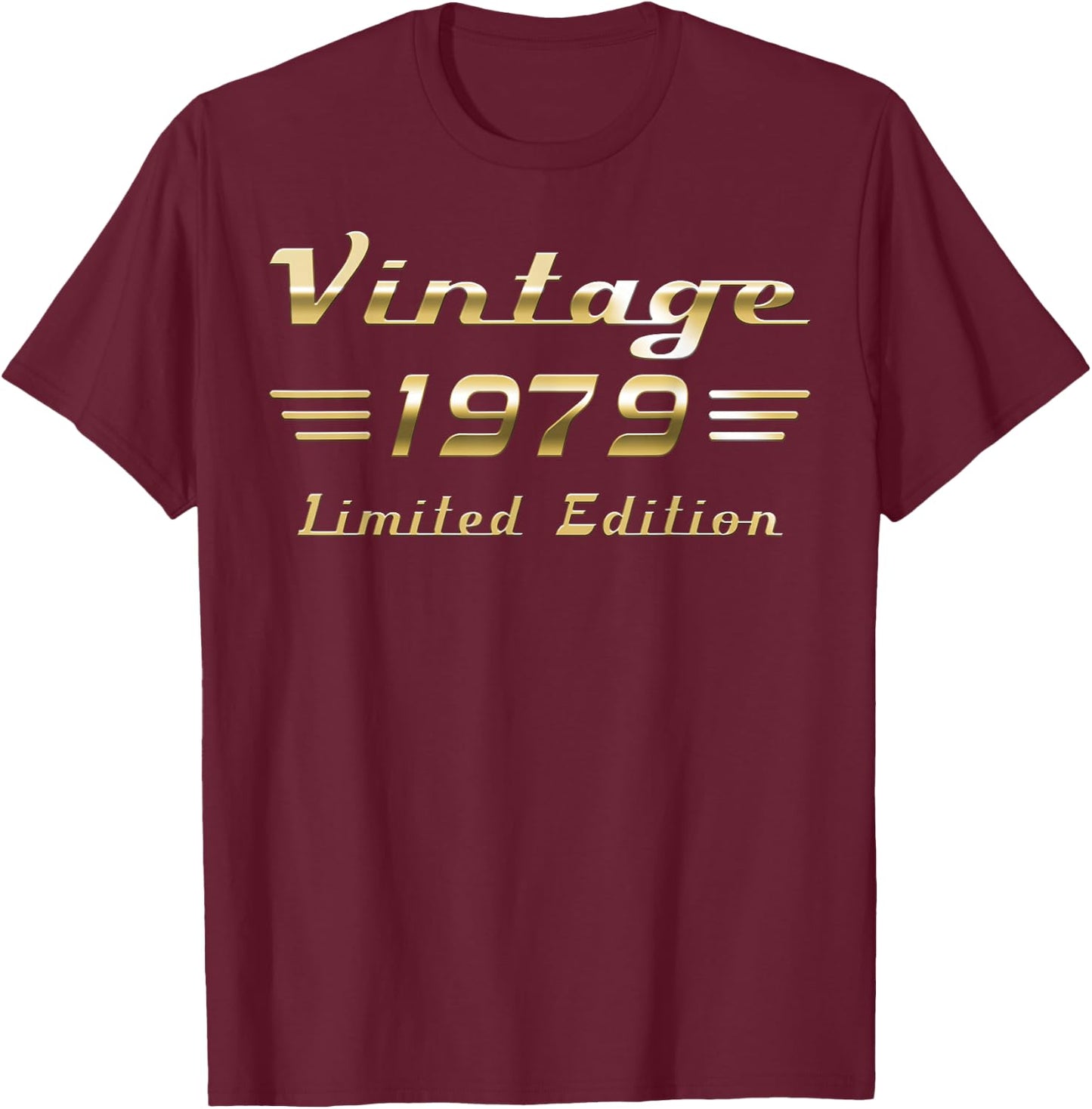 47th Birthday Classic Car Vintage 1979 T-Shirt - T-Shirt | Maroon