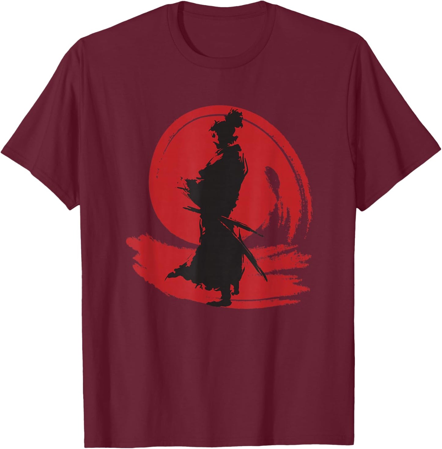 Miyamoto Musashi Samurai Bushido Warrior Wisdom T-Shirt - T-Shirt | Maroon