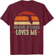 Someone In Florida Loves Me Retro Vintage State T-Shirt - T-Shirt | Maroon