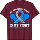 Type 1 Diabetes Awareness T1d Brother T1d Sister T-Shirt - T-Shirt | Maroon