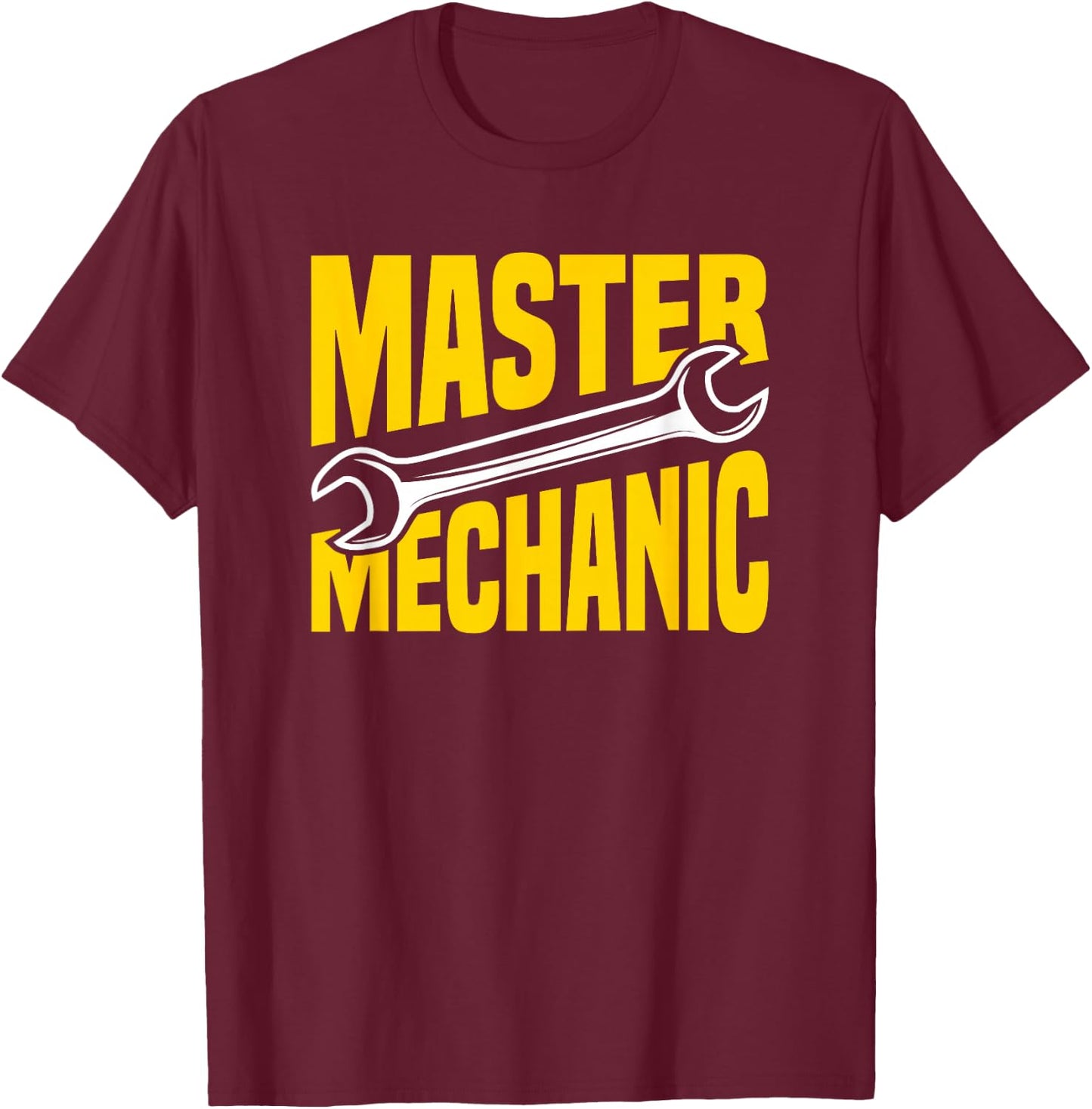 Master Mechanic T-Shirt - T-Shirt | Maroon